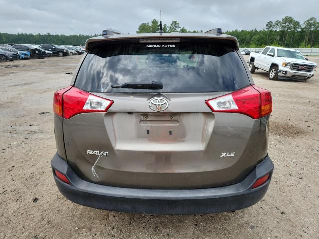 JTMWFREV0D5005080 - 2013 TOYOTA RAV4 XLE GRAY photo 6