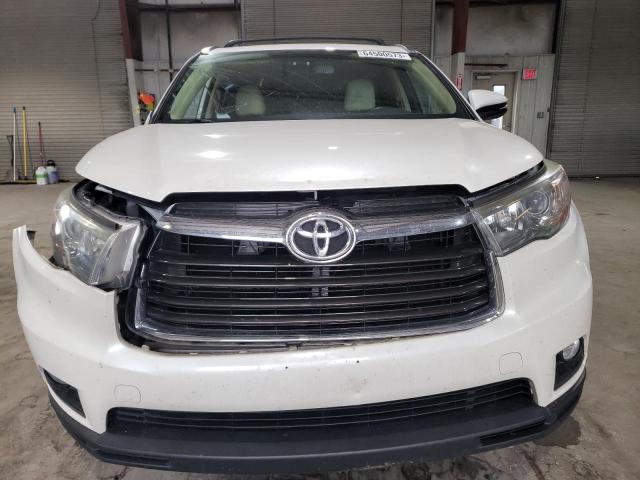 5TDJKRFH1GS269986 - 2016 TOYOTA HIGHLANDER XLE Weiß Foto 5