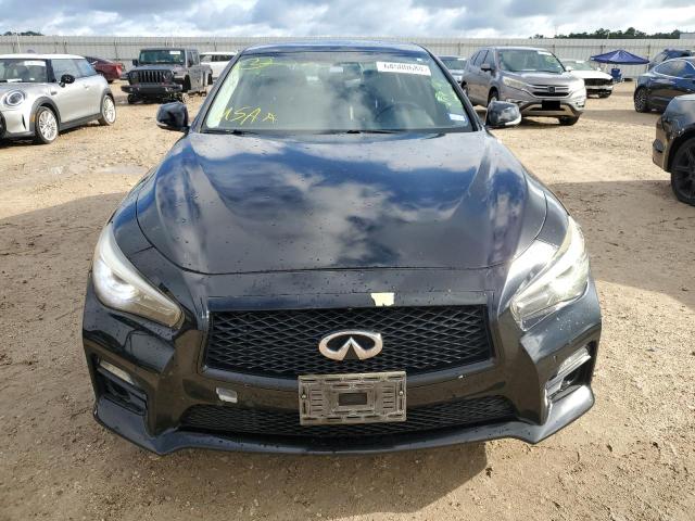 JN1BV7AR2FM416653 - 2015 INFINITI Q50 BASE BLACK photo 5