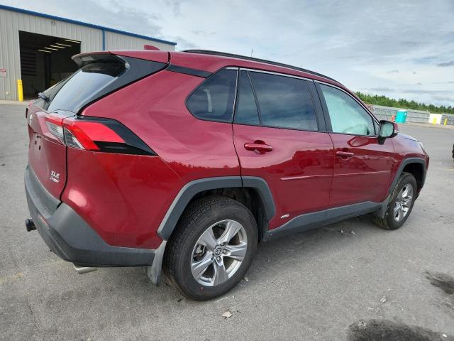 2T3RWRFV0SW252942 - 2025 TOYOTA RAV4 XLE RED photo 3