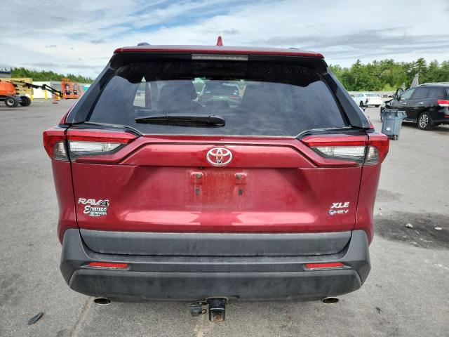 2T3RWRFV0SW252942 - 2025 TOYOTA RAV4 XLE RED photo 6
