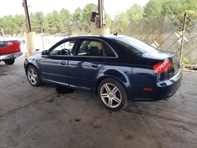 WAUDF78E18A090061 - 2008 AUDI A4 2.0T QUATTRO BLUE photo 2