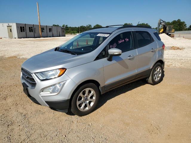 MAJ3P1TE1JC207895 - 2018 FORD ECOSPORT SE SILVER photo 1
