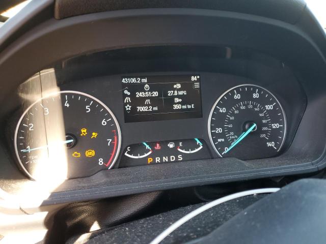 MAJ3P1TE1JC207895 - 2018 FORD ECOSPORT SE SILVER photo 9