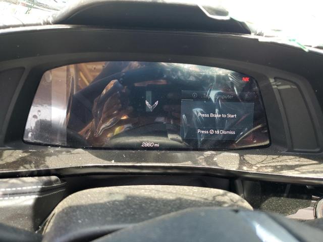 1G1YA2D41R5117264 - 2024 CHEVROLET CORVETTE STINGRAY 1LT BLACK photo 9