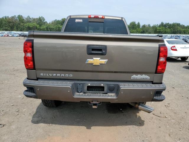 3GCUKTEC1FG304880 - 2015 CHEVROLET SILVERADO K1500 HIGH COUNTRY BROWN photo 6