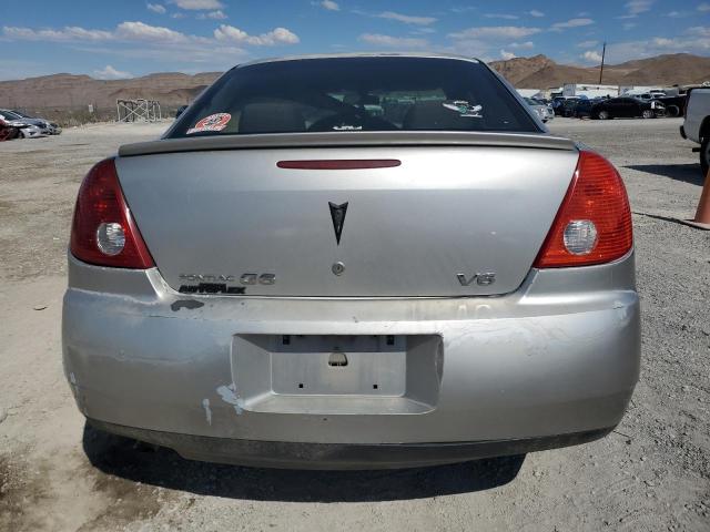 1G2ZG558664192495 - 2006 PONTIAC G6 SE1 SILVER photo 6