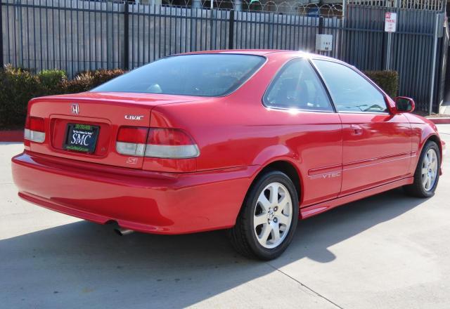 1HGEM115XYL042004 - 2000 HONDA CIVIC SI RED photo 3