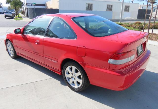 1HGEM115XYL042004 - 2000 HONDA CIVIC SI RED photo 4