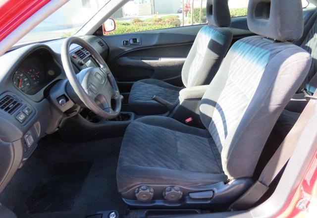 1HGEM115XYL042004 - 2000 HONDA CIVIC SI RED photo 9