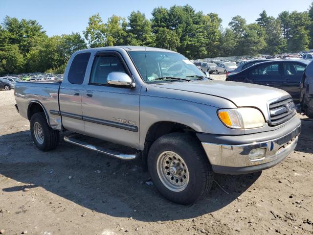 5TBBN44172S283302 - 2002 TOYOTA TUNDRA ACCESS CAB SR5 GRAY photo 4