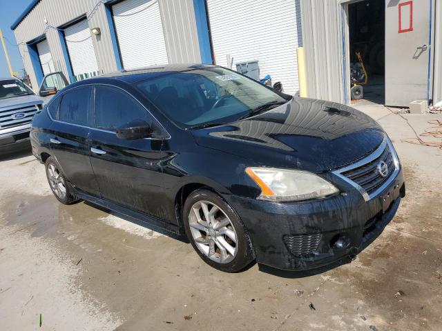 3N1AB7AP5DL744868 - 2013 NISSAN SENTRA S 黑色 照片 4