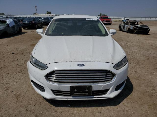 3FA6P0LU1DR227598 - 2013 FORD FUSION SE HYBRID WHITE photo 5