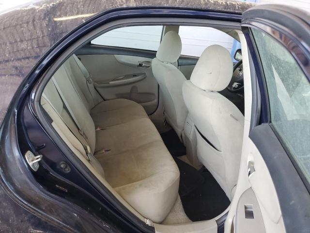 2T1BU4EE7BC747919 - 2011 TOYOTA COROLLA BASE Կապույտ լուսանկար 10