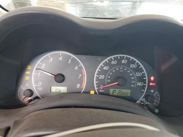 2T1BU4EE7BC747919 - 2011 TOYOTA COROLLA BASE Կապույտ լուսանկար 9