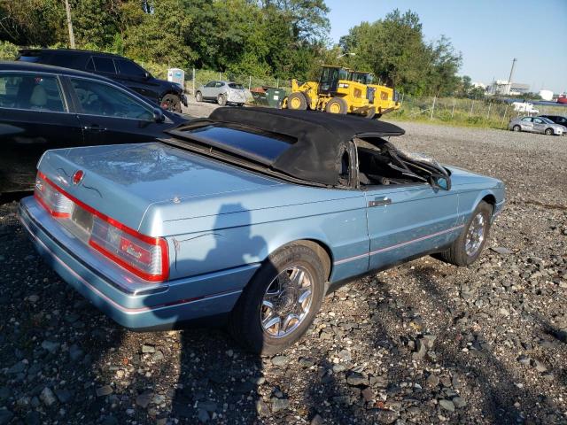 1G6VS3384LU125876 - 1990 CADILLAC ALLANTE BLUE photo 3