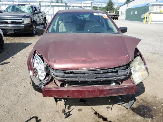 3FAFP06Z36R165180 - 2006 FORD FUSION S MAROON photo 5