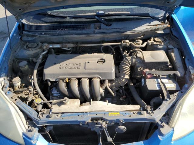 2T1KR32E07C640105 - 2007 TOYOTA COROLLA MA XR BLUE photo 11