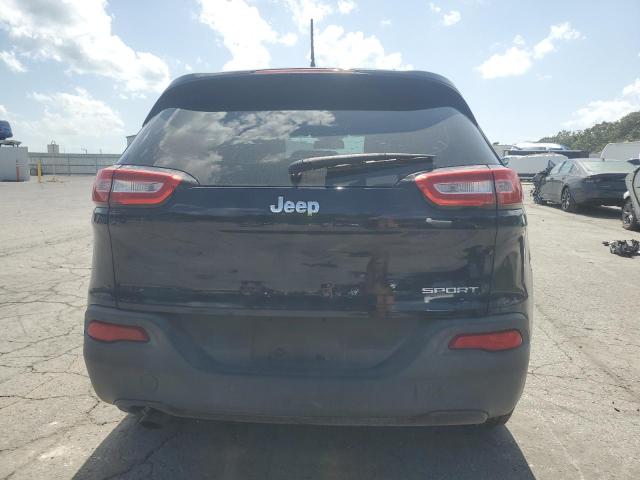 1C4PJLAB2EW185220 - 2014 JEEP CHEROKEE SPORT BLUE photo 6