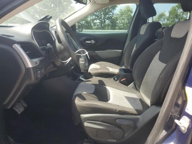 1C4PJLAB2EW185220 - 2014 JEEP CHEROKEE SPORT BLUE photo 7