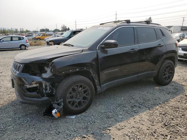 3C4NJDBB8HT640965 - 2017 JEEP COMPASS LATITUDE BLACK photo 1