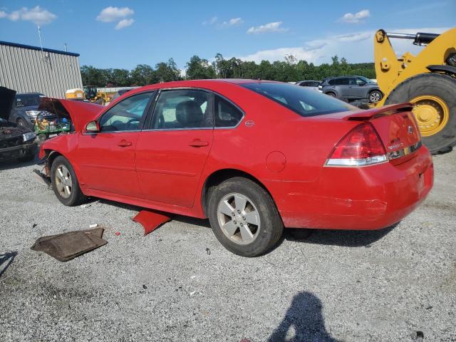 2G1WT57K491156123 - 2009 CHEVROLET IMPALA 1LT RED photo 2
