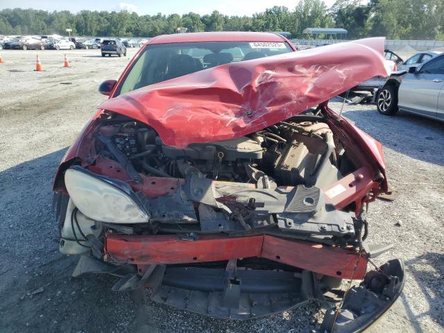 2G1WT57K491156123 - 2009 CHEVROLET IMPALA 1LT RED photo 5