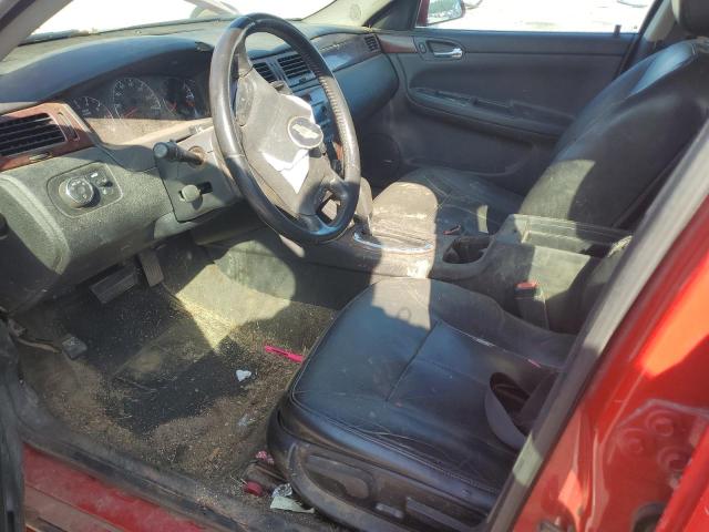 2G1WT57K491156123 - 2009 CHEVROLET IMPALA 1LT RED photo 7