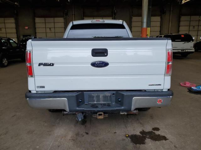 1FTEX1CM4DFA39764 - 2013 FORD F150 SUPER CAB WHITE photo 6