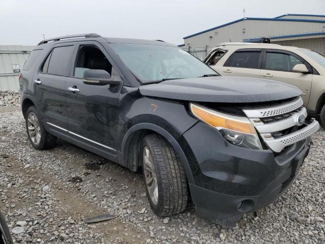 1FM5K8D80DGA57273 - 2013 FORD EXPLORER XLT BLACK photo 4