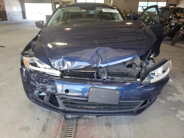 3VW1K7AJXEM384031 - 2014 VOLKSWAGEN JETTA BASE 蓝色 照片 11