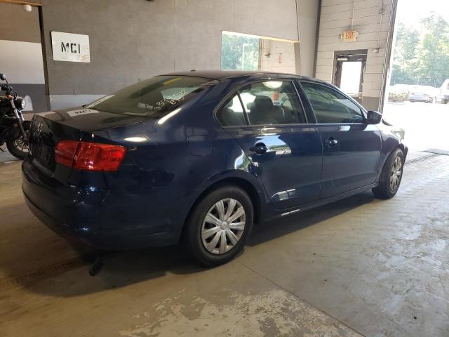 3VW1K7AJXEM384031 - 2014 VOLKSWAGEN JETTA BASE 蓝色 照片 3