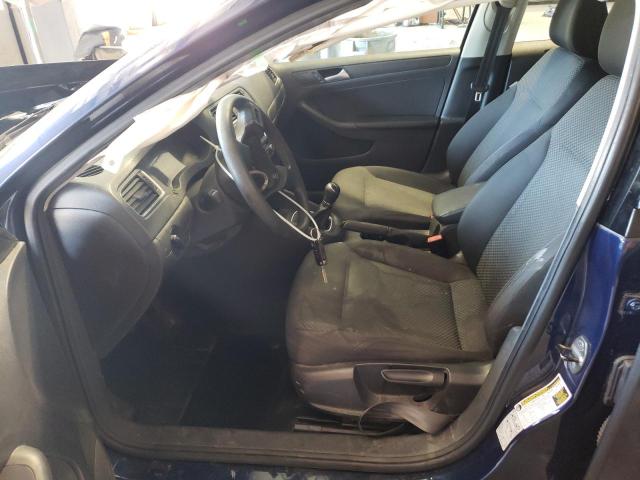 3VW1K7AJXEM384031 - 2014 VOLKSWAGEN JETTA BASE 蓝色 照片 7
