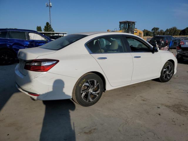 1HGCR2F30HA058116 - 2017 HONDA ACCORD LX WHITE photo 3