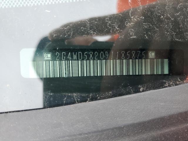 2G4WD582091185875 - 2009 BUICK LACROSSE CXL Boz foto 12