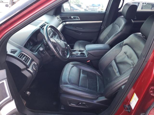 1FM5K7D8XGGC82511 - 2016 FORD EXPLORER XLT წითელი ფოტო 7