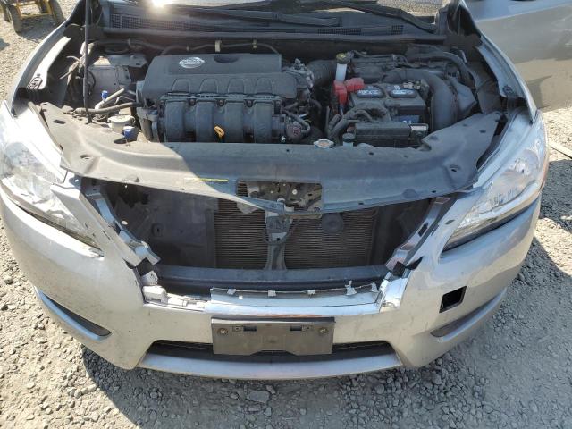 3N1AB7AP6EY281871 - 2014 NISSAN SENTRA S SILVER photo 11