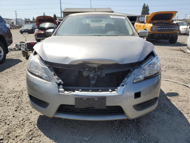 3N1AB7AP6EY281871 - 2014 NISSAN SENTRA S SILVER photo 5