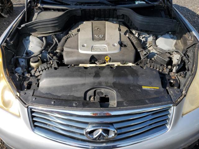 JN1AJ0HR2BM850635 - 2011 INFINITI EX35 BASE SILVER photo 12