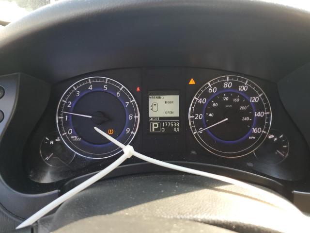 JN1AJ0HR2BM850635 - 2011 INFINITI EX35 BASE SILVER photo 9