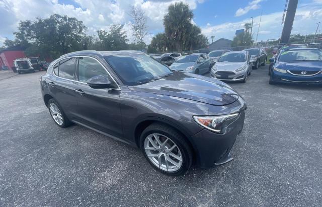 ZASPAKBNXK7C36933 - 2019 ALFA ROMEO STELVIO TI GRAY photo 1