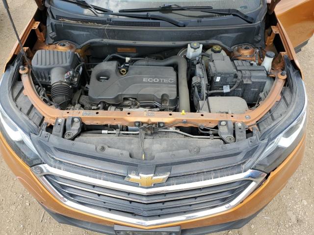 2GNAXJEV2J6274939 - 2018 CHEVROLET EQUINOX LT ORANGE photo 11