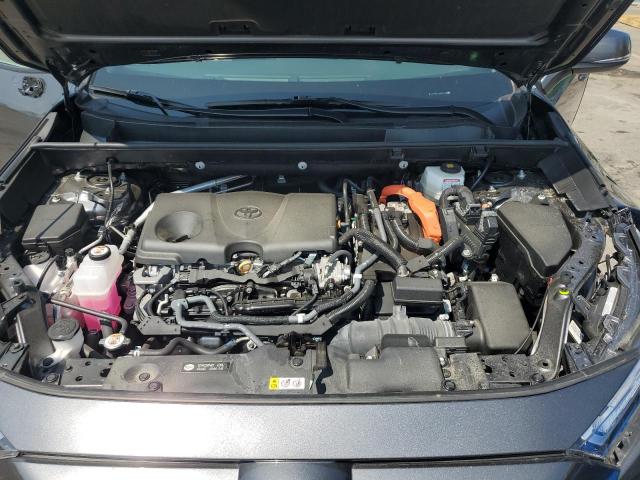 4T3RWRFV1NU057159 - 2022 TOYOTA RAV4 XLE ნაცრისფერი ფოტო 12