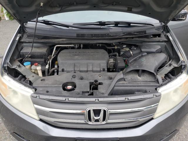 5FNRL5H43BB031055 - 2011 HONDA ODYSSEY EX GRAY photo 12