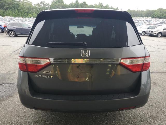 5FNRL5H43BB031055 - 2011 HONDA ODYSSEY EX GRAY photo 6