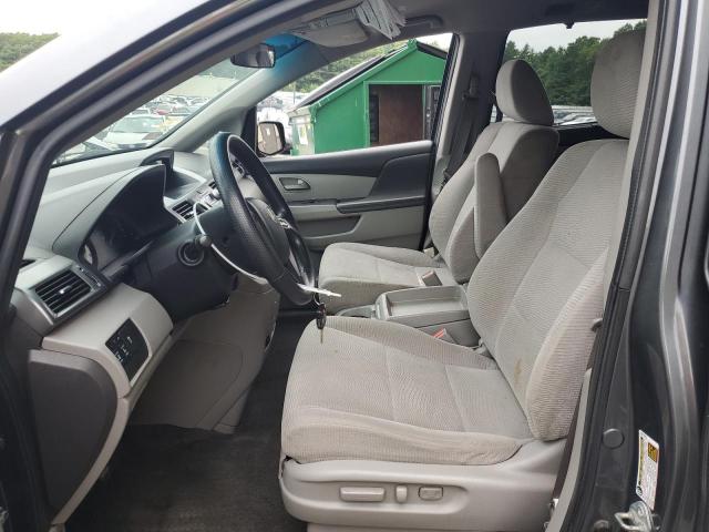 5FNRL5H43BB031055 - 2011 HONDA ODYSSEY EX GRAY photo 7
