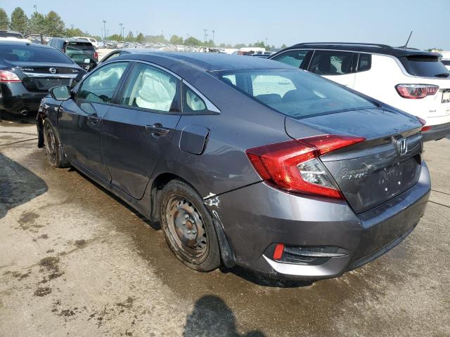 19XFC2E58JE032303 - 2018 HONDA CIVIC LX GRAY photo 2