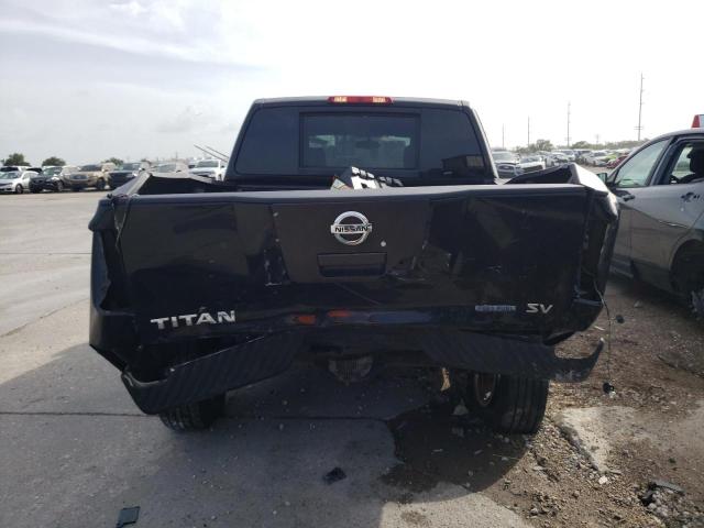 1N6BA0ED2CN326548 - 2012 NISSAN TITAN S BLACK photo 6