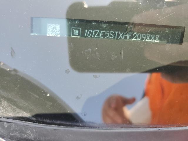 1G1ZE5STXHF209888 - 2017 CHEVROLET MALIBU LT WHITE photo 12