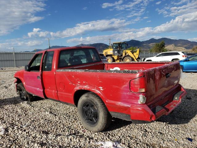 1GTDT19W5S8524478 - 1995 GMC SONOMA RED photo 2